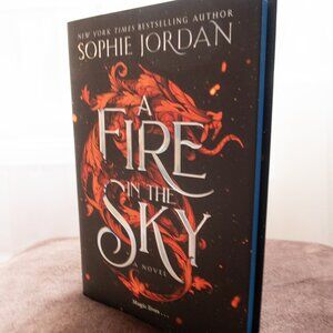 **NEW** A Fire in the Sky by Sophie Jordan, Deluxe Edition, First Edition